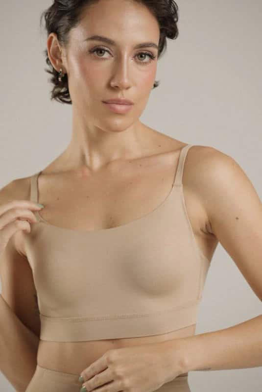 Square Bralette Mocha - miniatura 4