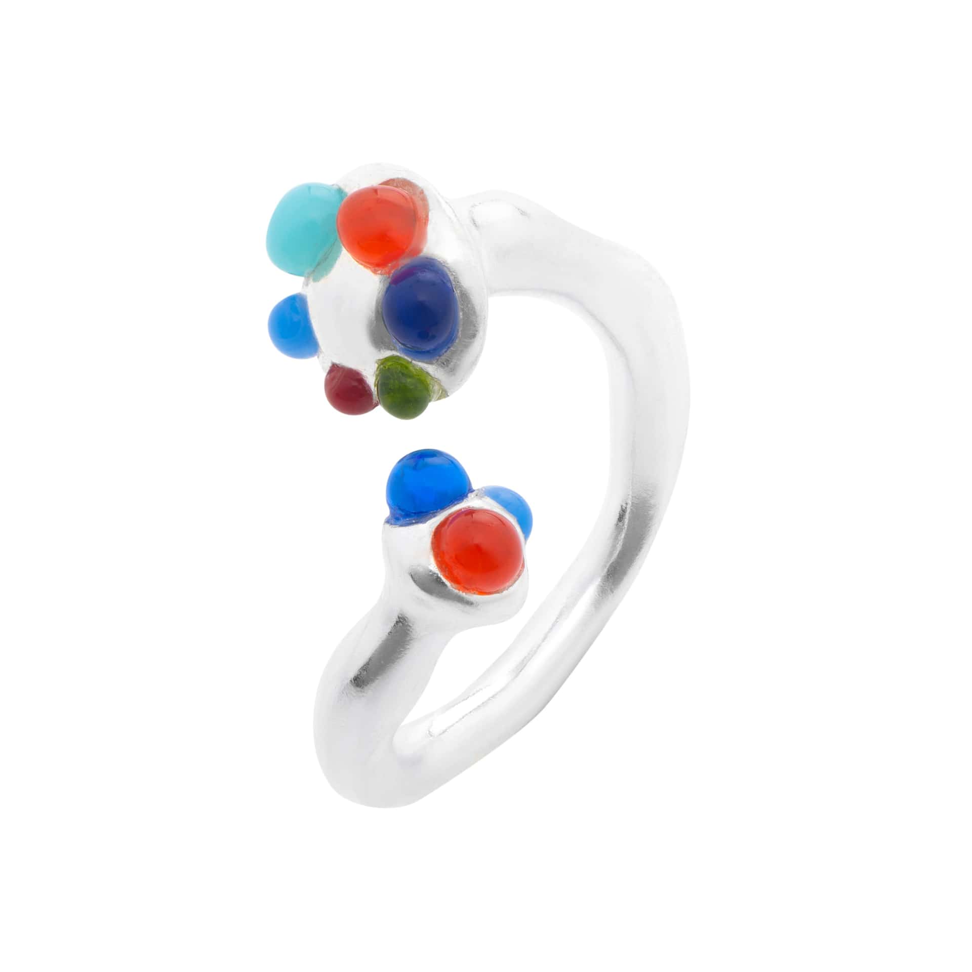 Double Glass Mush Ring - miniatura 1