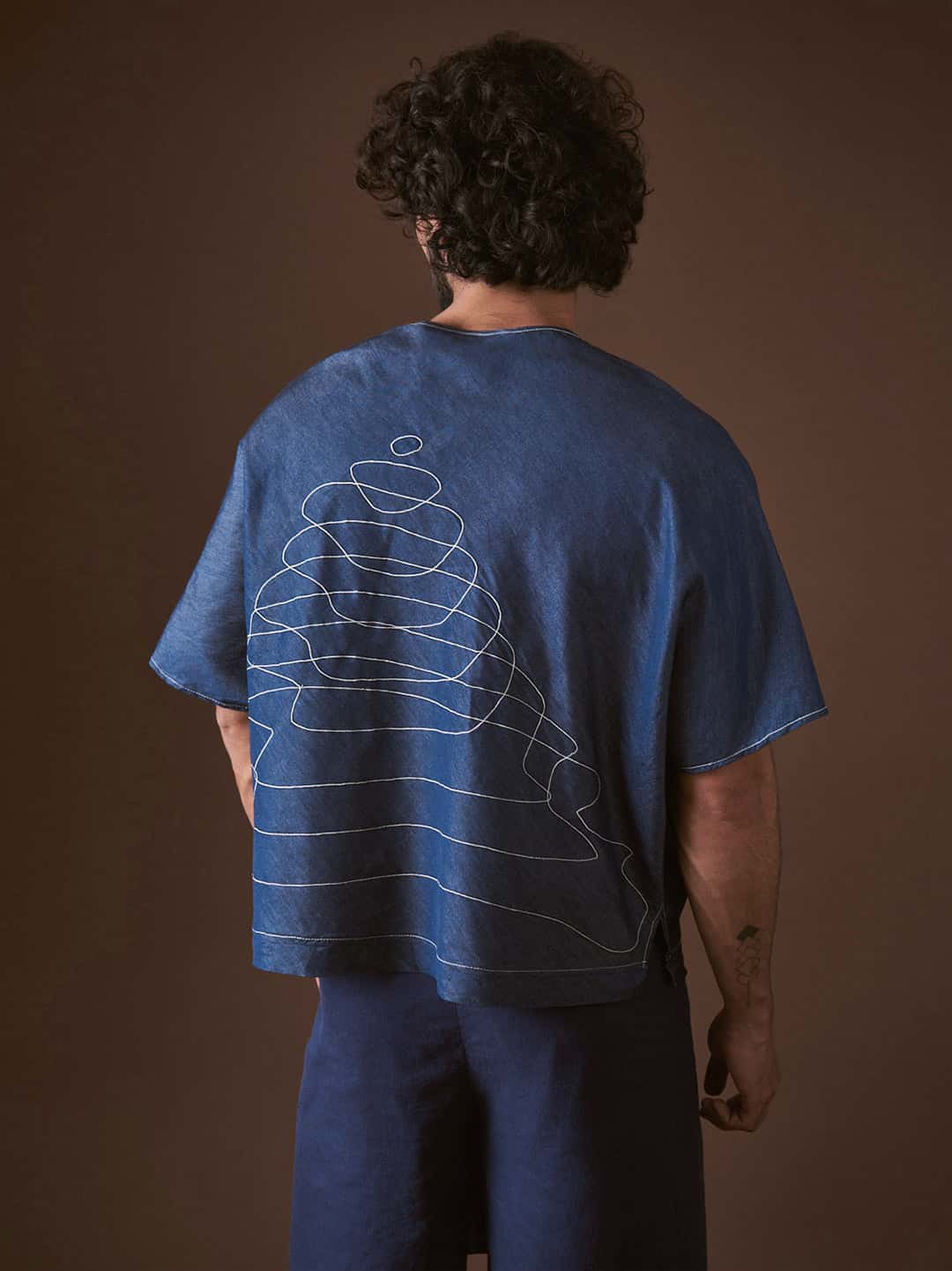 Camiseta en Denim Cerro Bravo - miniatura 1