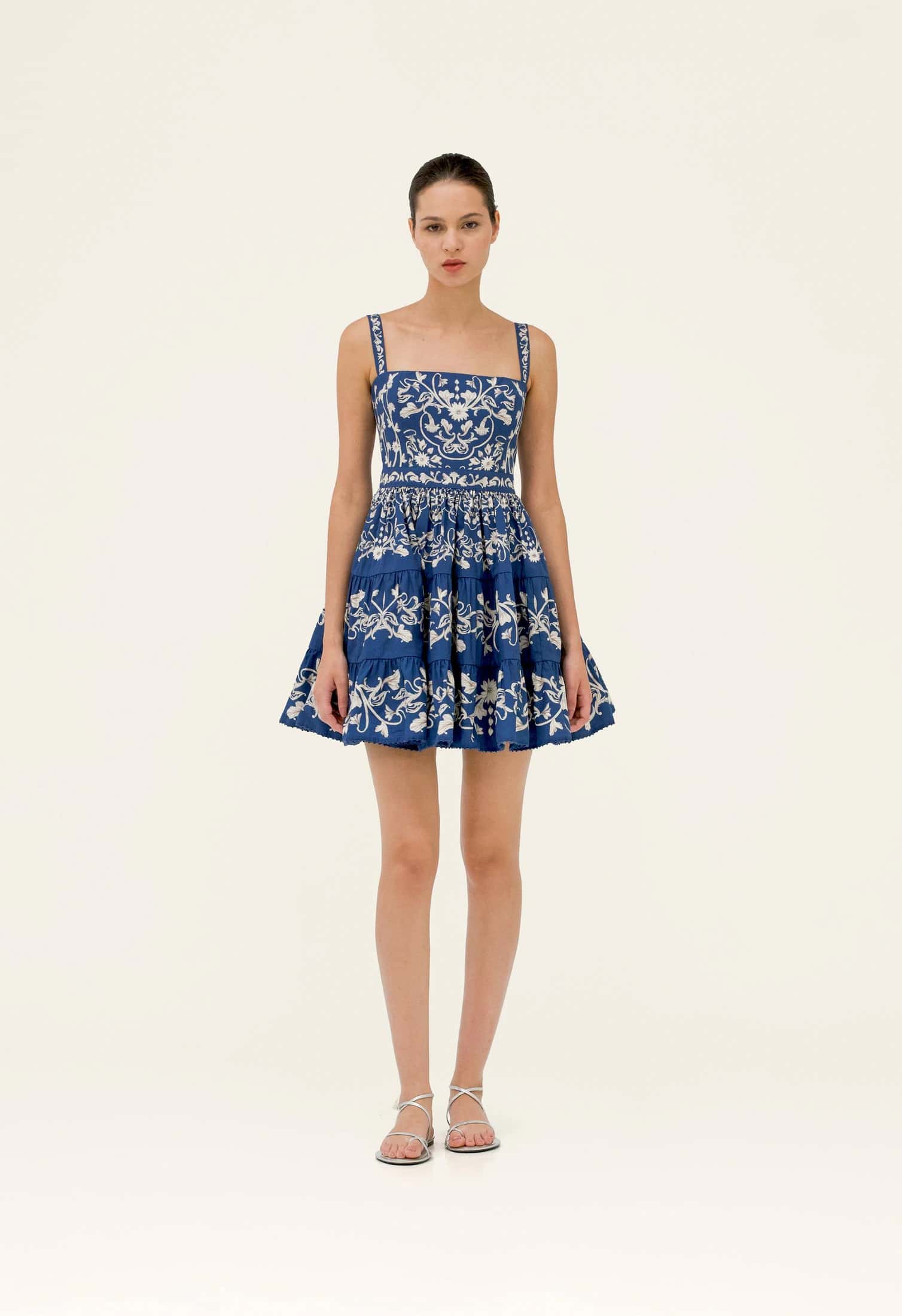 Lima Ribbons Mini Dress