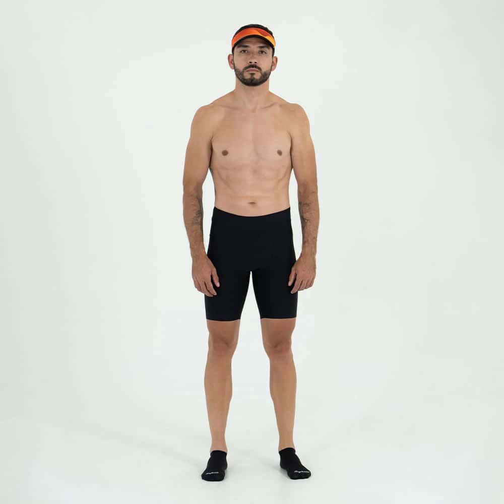 SHORT RUNNING TITÁN NERO HOMBRE