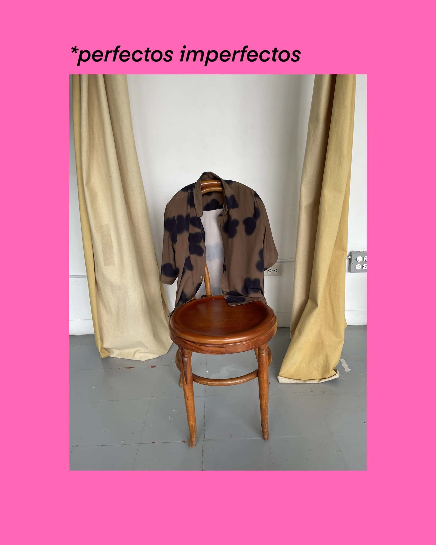 Camisa SOMBRAS café  *IMPERFECTOS