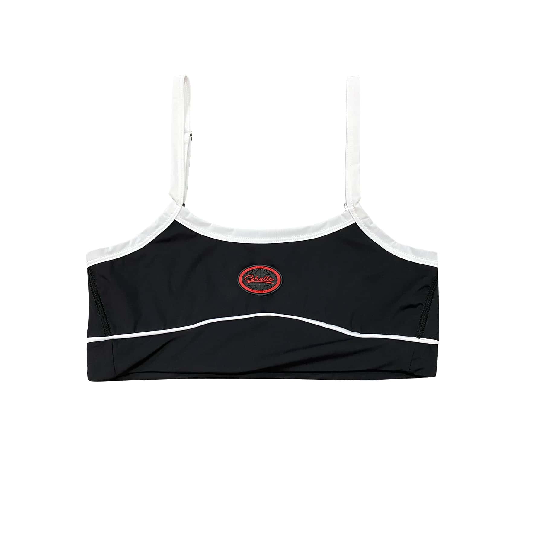 Top Microfibra Negro