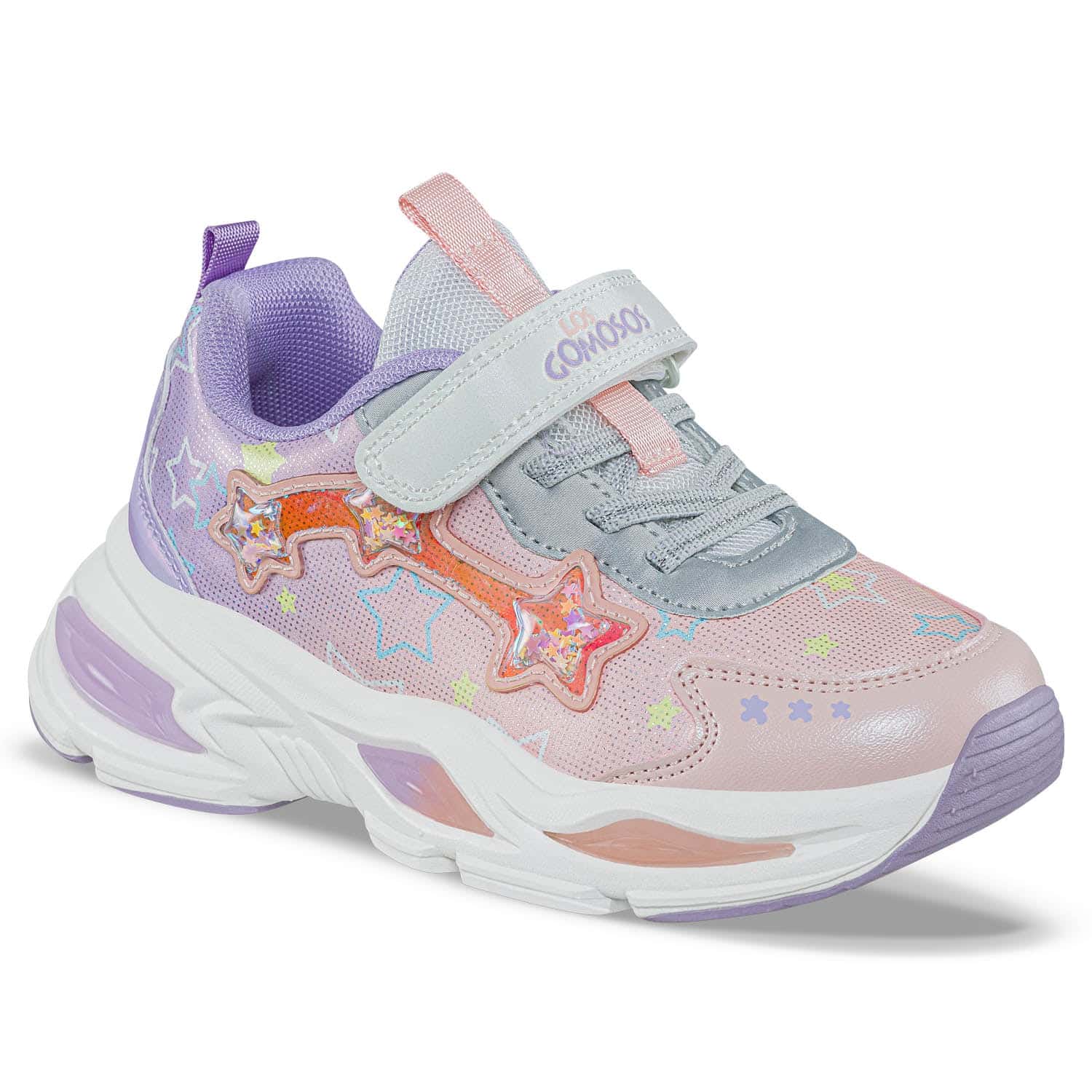 Tenis Urbanos Bezof Coral-Mora Los Gomosos Para Niña