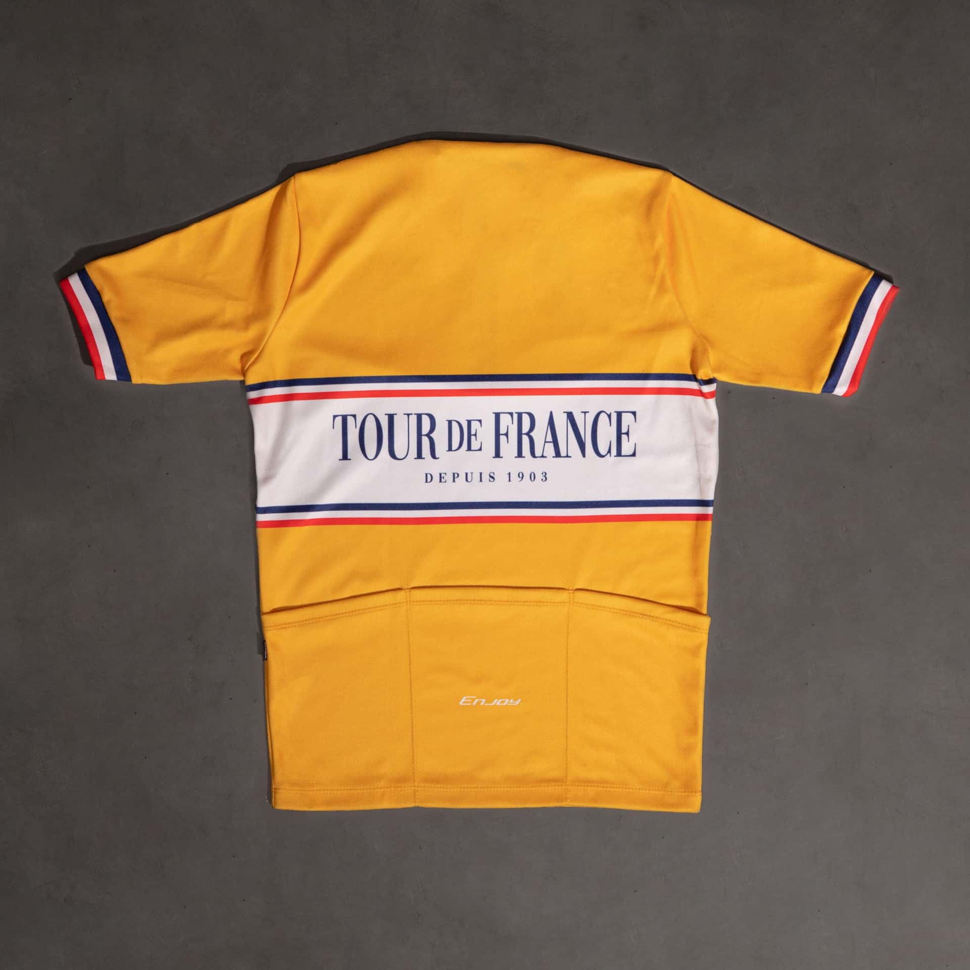 Cycling Jersey MC Vintage Tour de France Unisex - miniatura 2