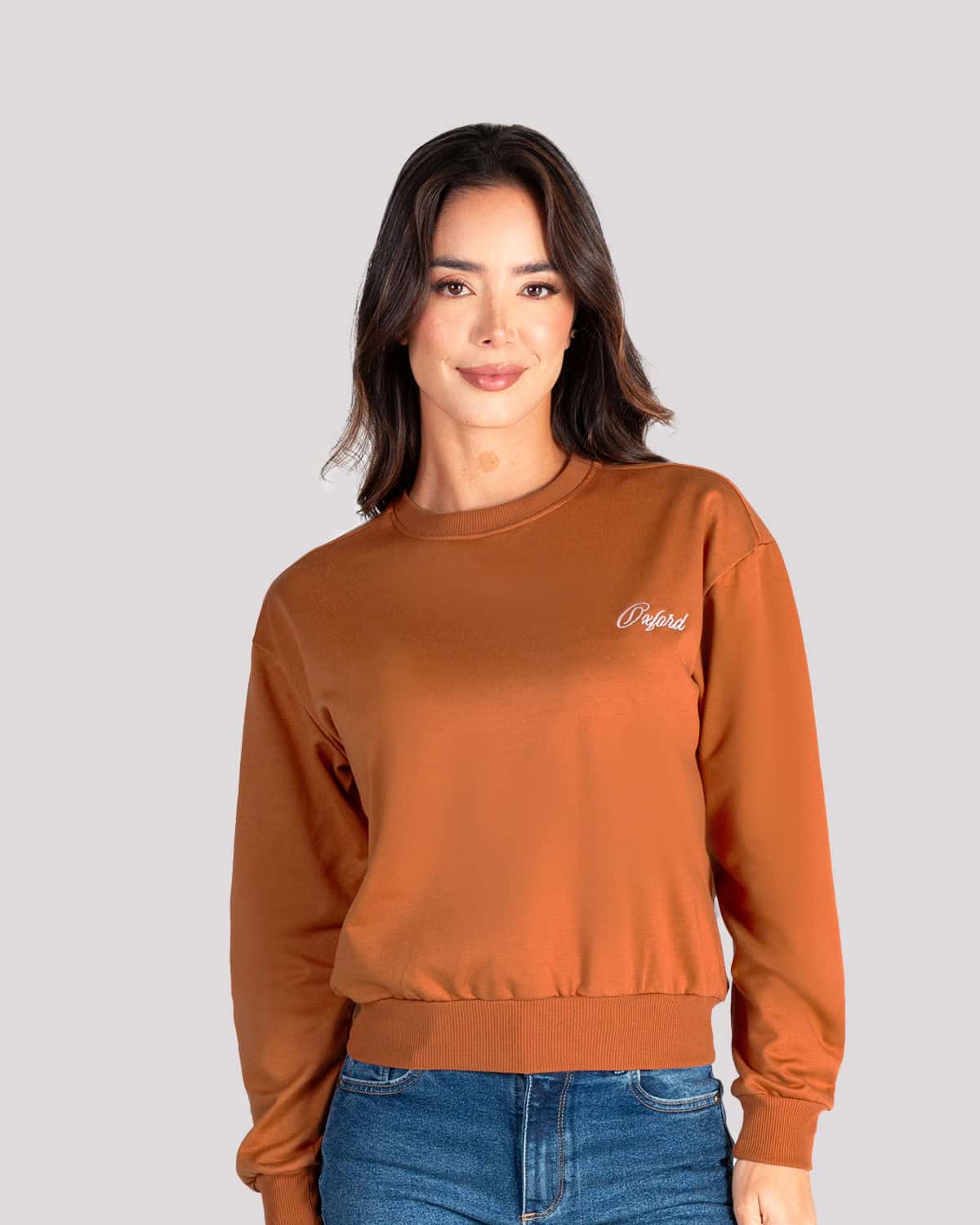 Buzo terracota para mujer
