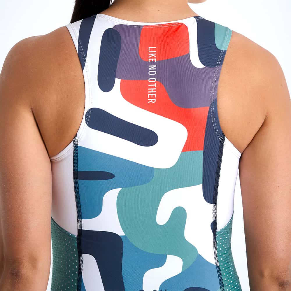 ENTERIZO MANGA SISA TRIATLON ROCKART PARA MUJER - miniatura 5