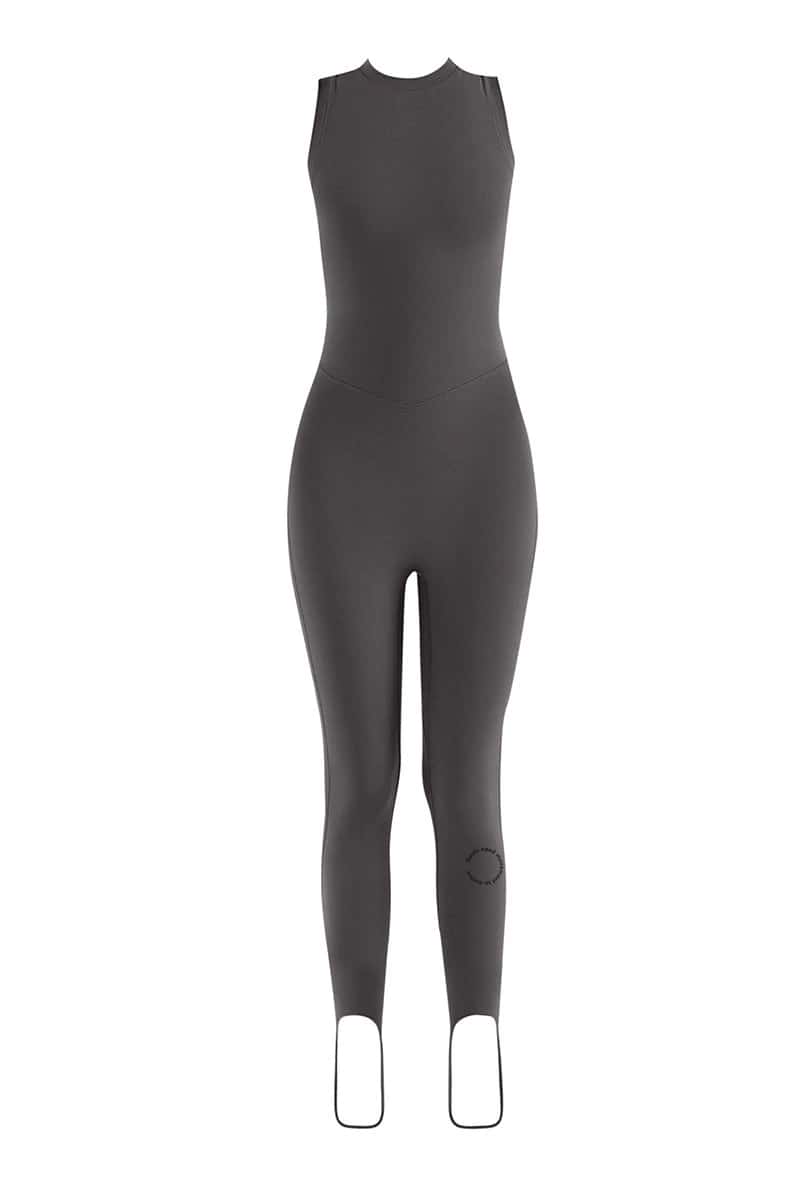 STIRRUP ONESIE IN COFFEE BEAN - miniatura 3
