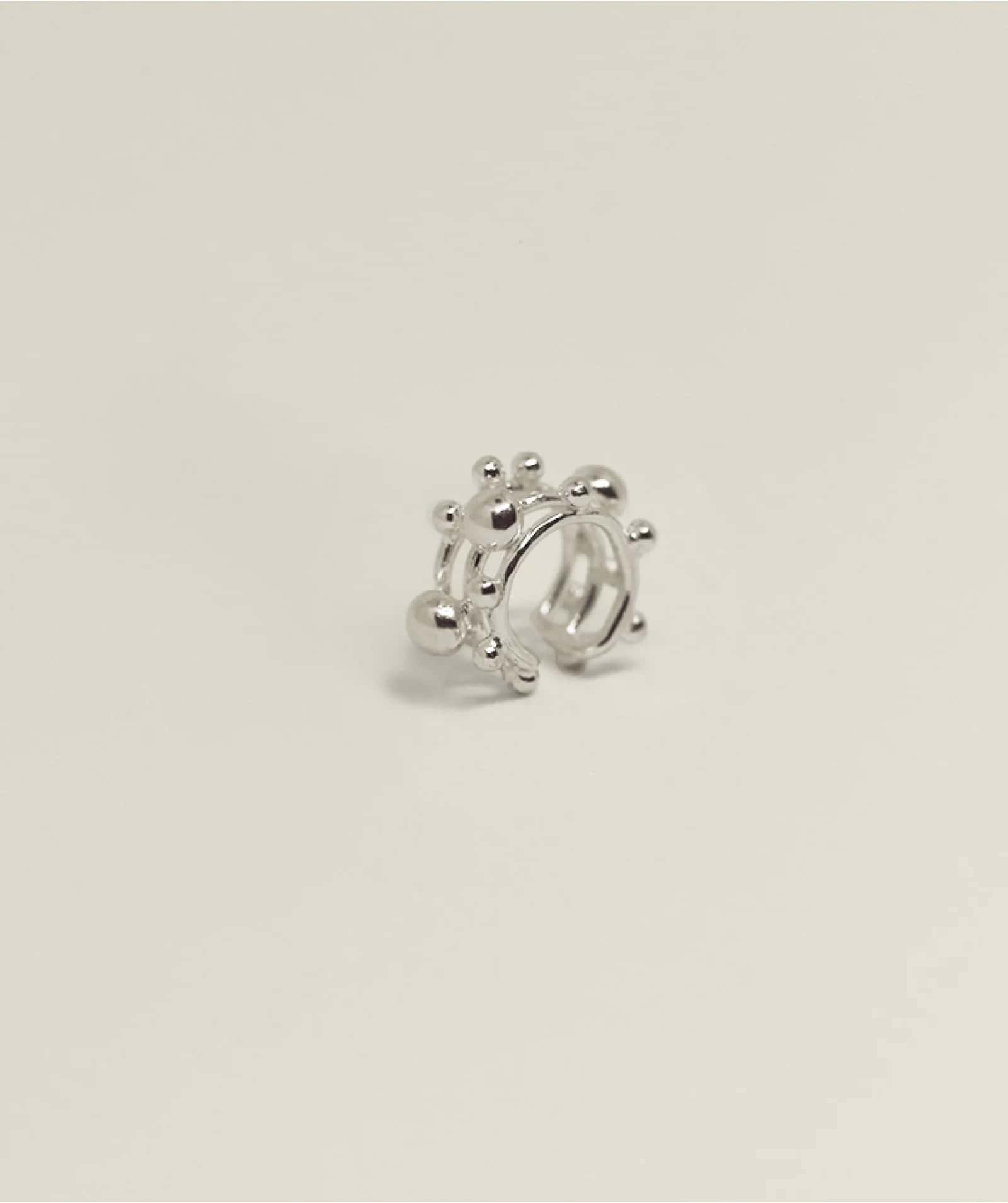 San Goli Ear Cuff Silver