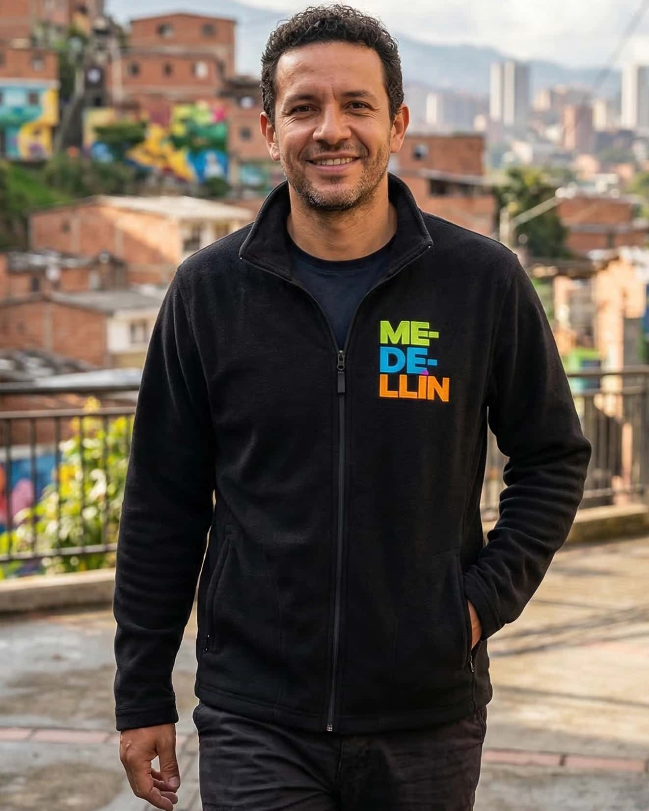 Chaqueta Medellin Colores-Negra