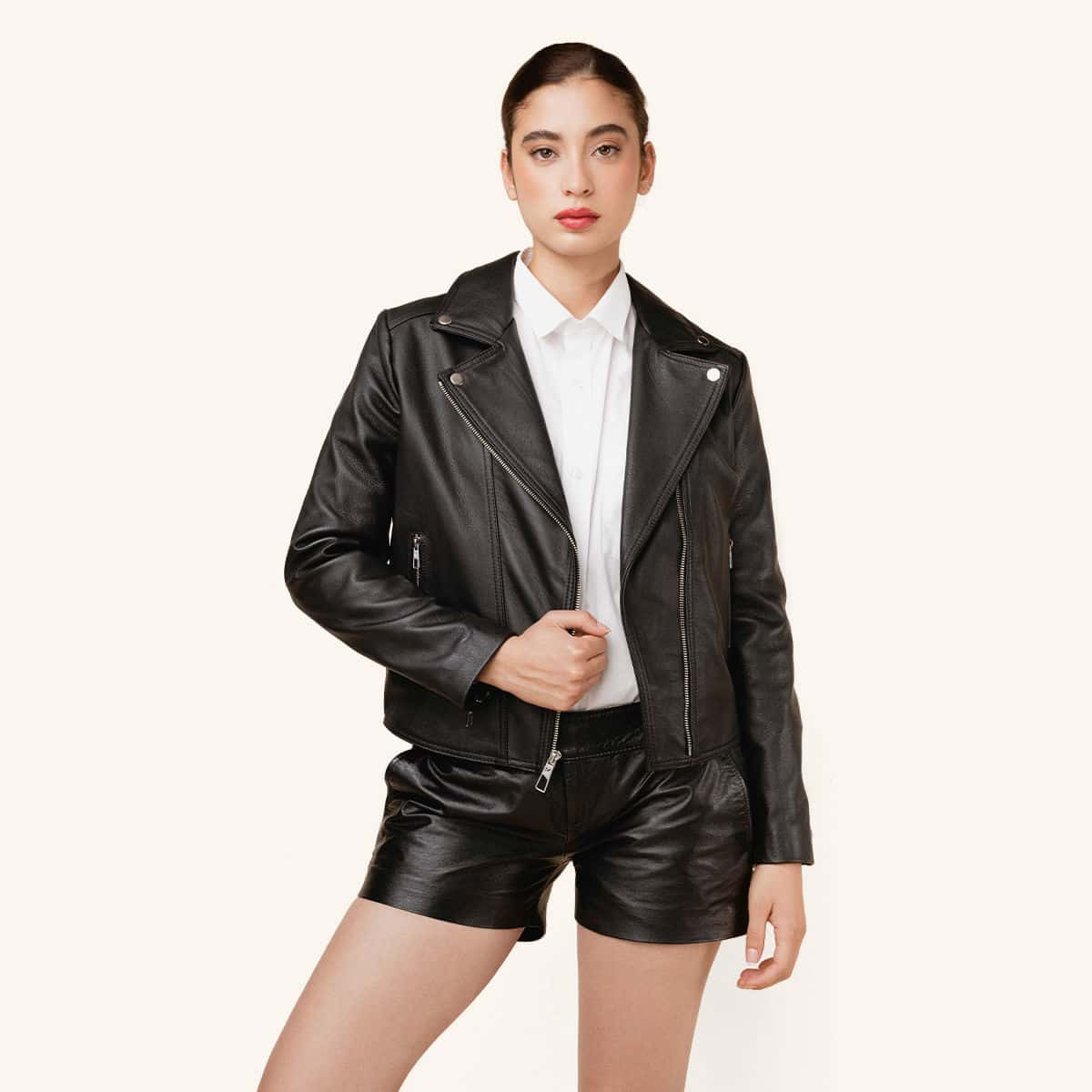 Chaqueta Biker Selene Noche Portugal