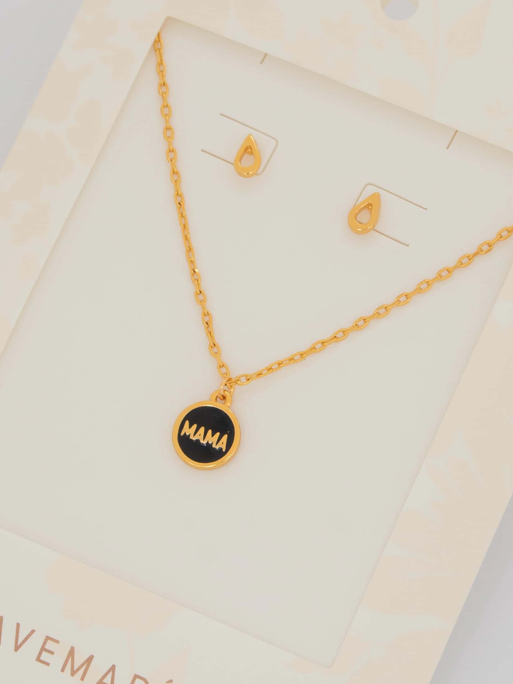 Collar Mamá + Aretes