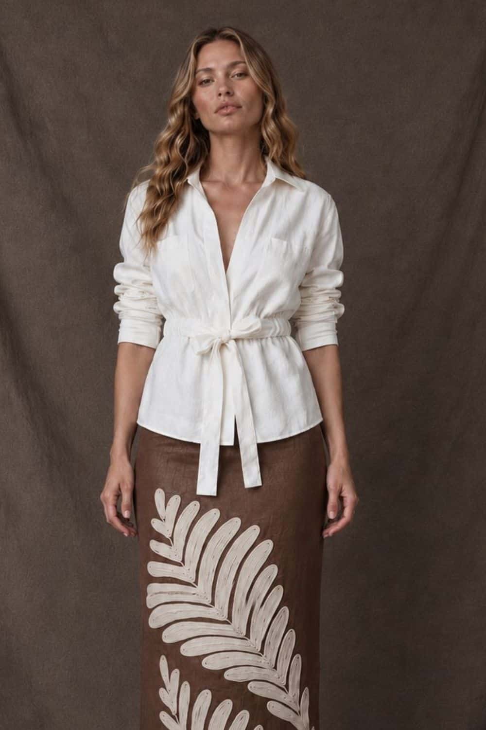 Camisa paris vainilla