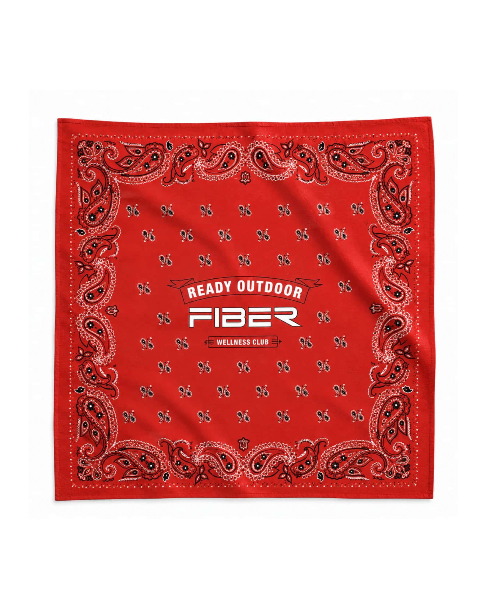 Bandana roja outdoor FIBER