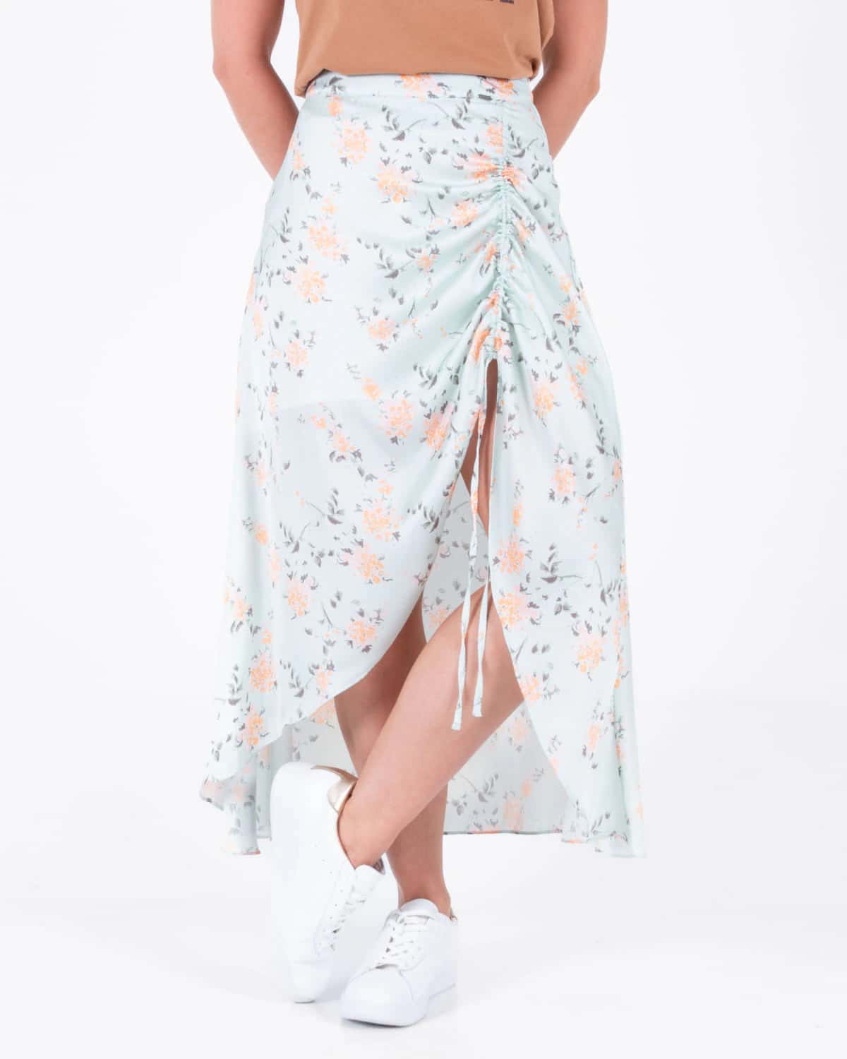 Falda estampada para mujer