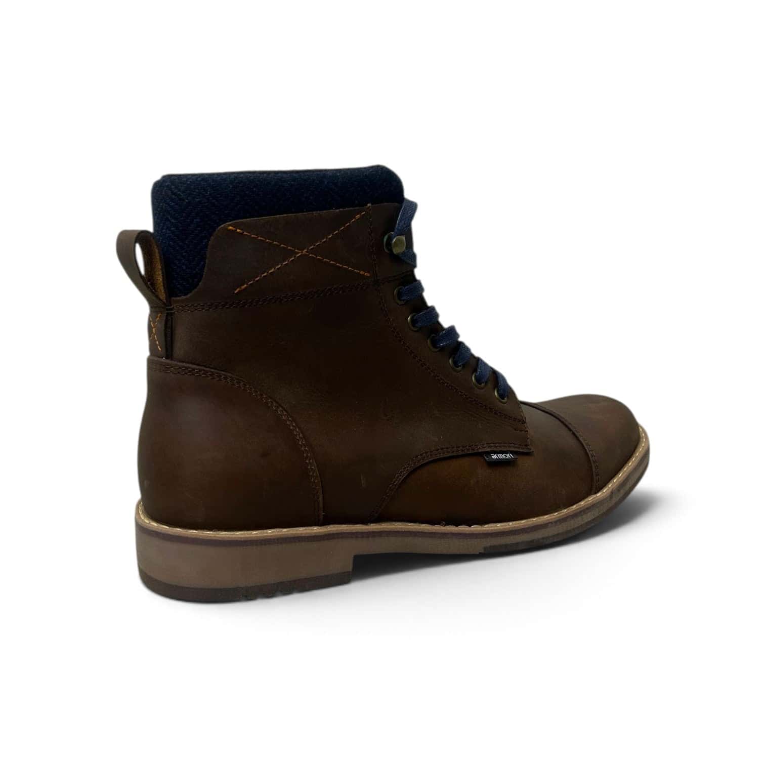 Botas de cuero para hombre cafés| Armori x Los Caballeros - miniatura 4
