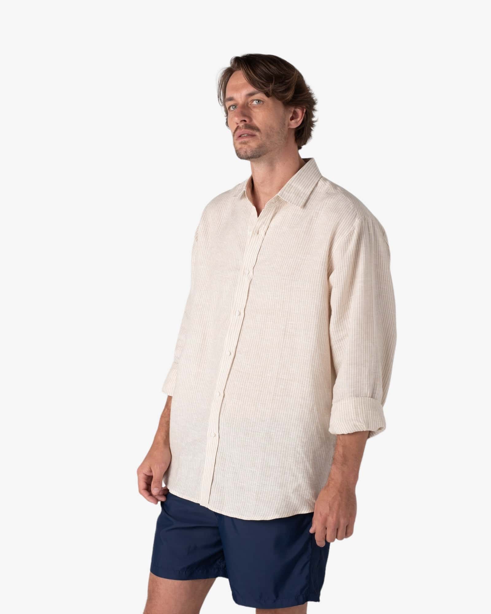Bellagio Yellow Stripe - Camisa - miniatura 4