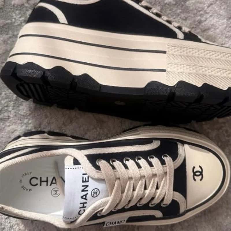 TENIS CHANEL PLATAFORMA - miniatura 2