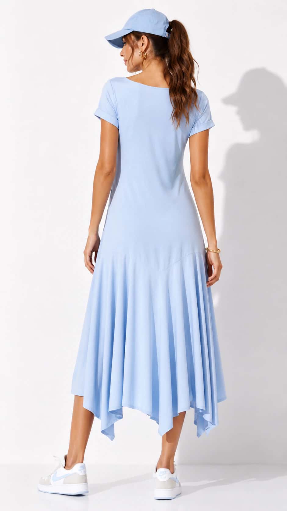 Vestido Nicolasa Celeste - miniatura 2