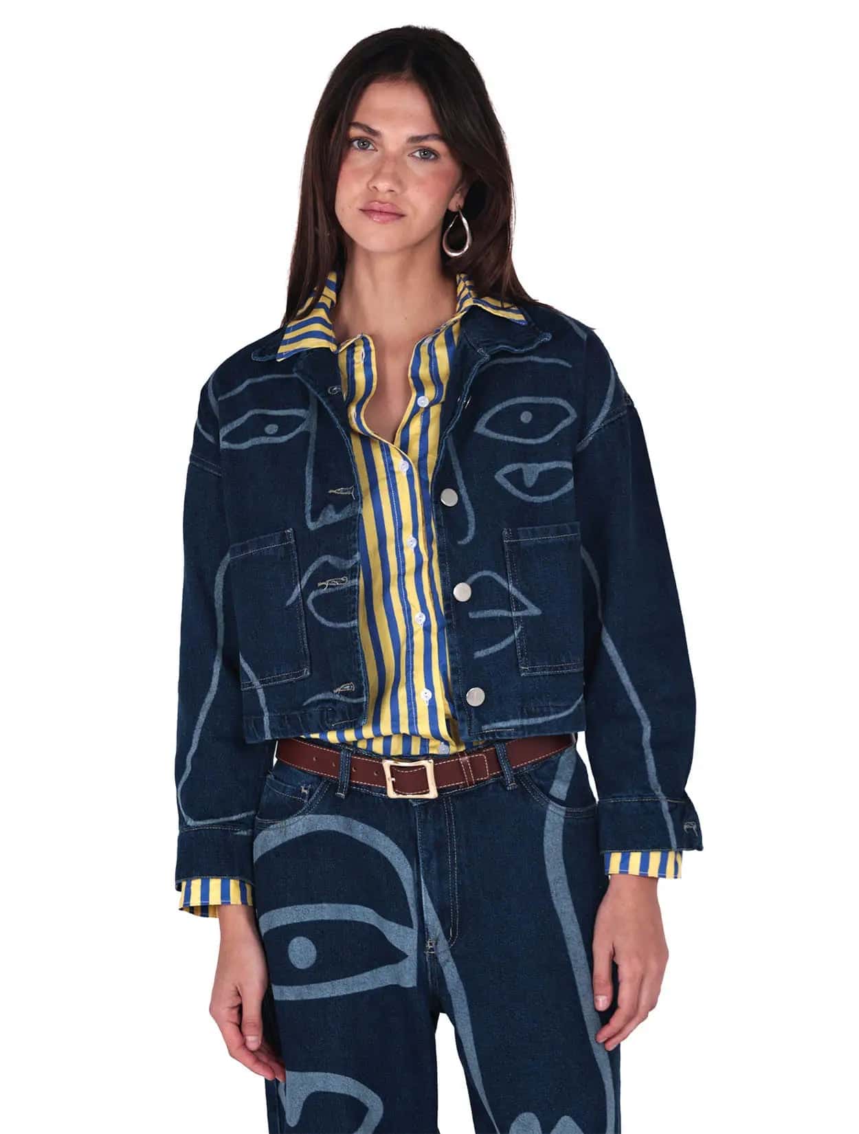 CHAQUETA JEAN CATTLEYA
