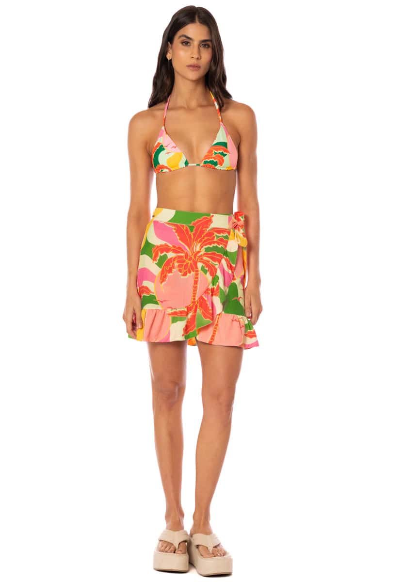 Maaji Tropical Breeze Oceane V Short Skirt