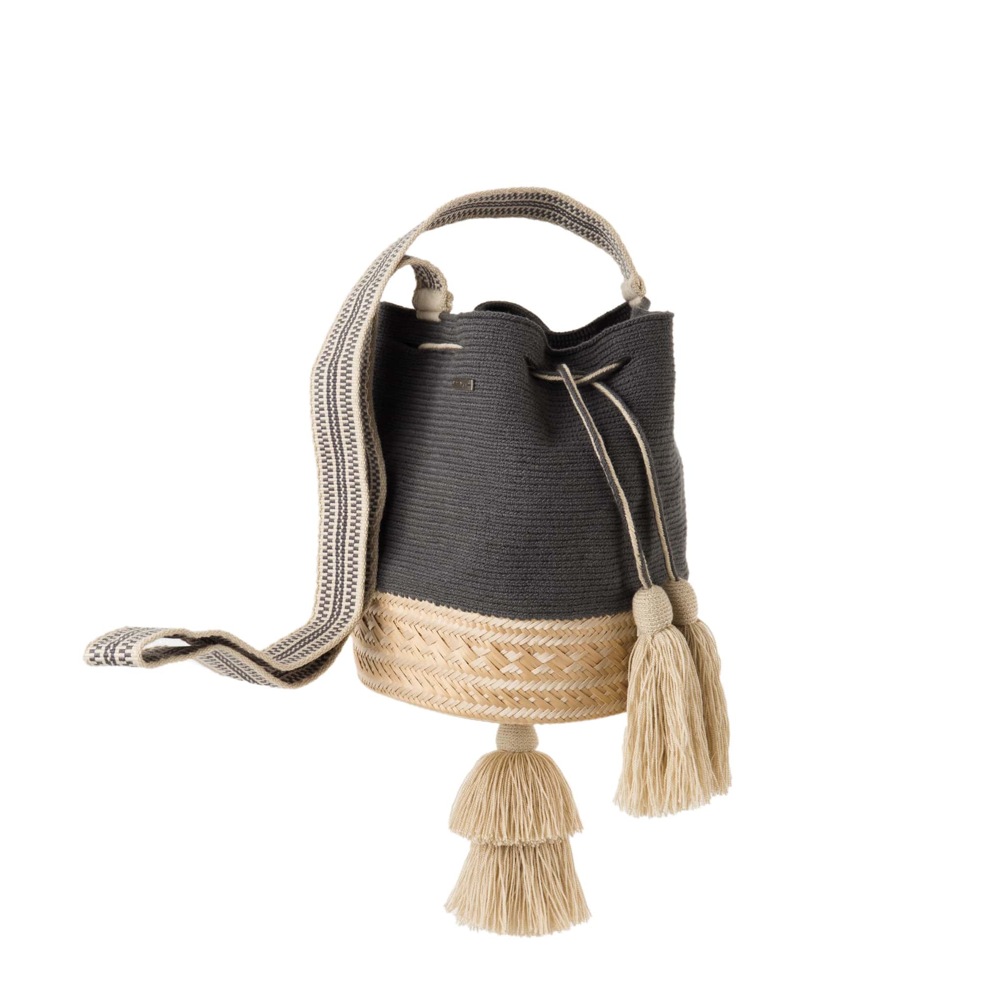 Bolso Wayuu Gris