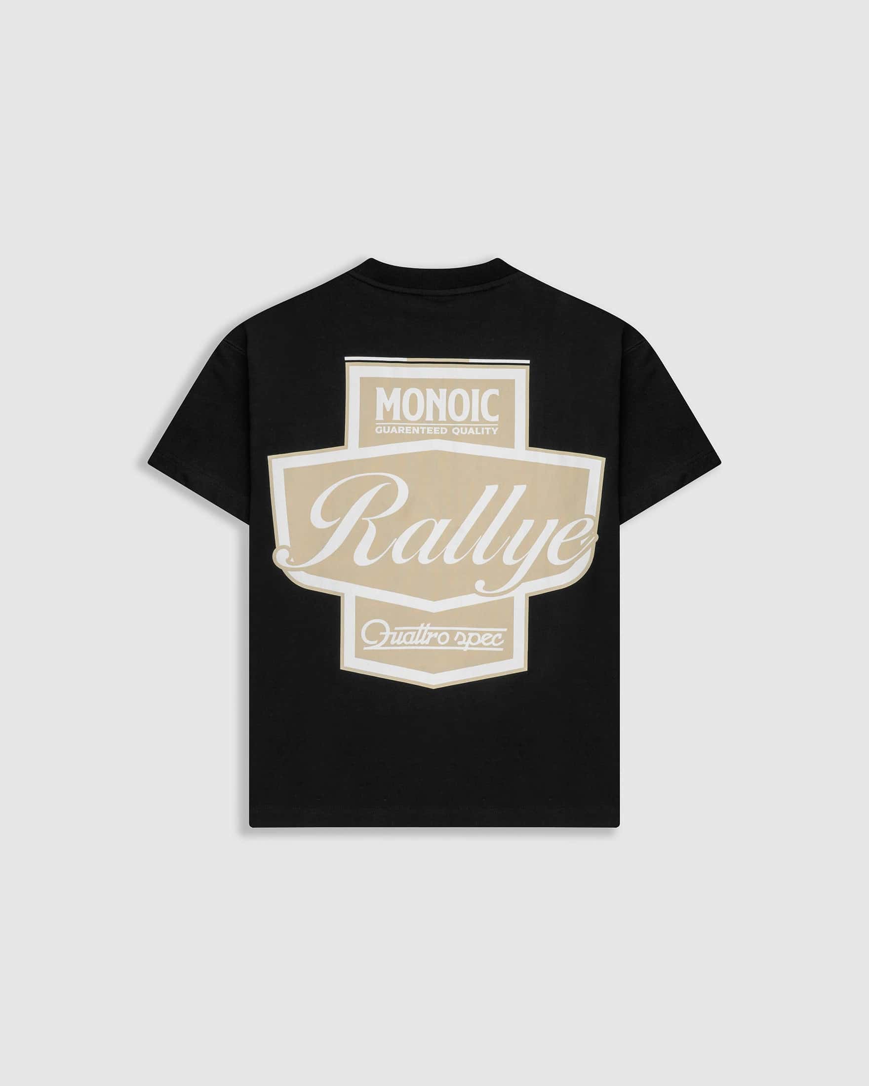 Camiseta Oversized Rallye - Negro Oscuro