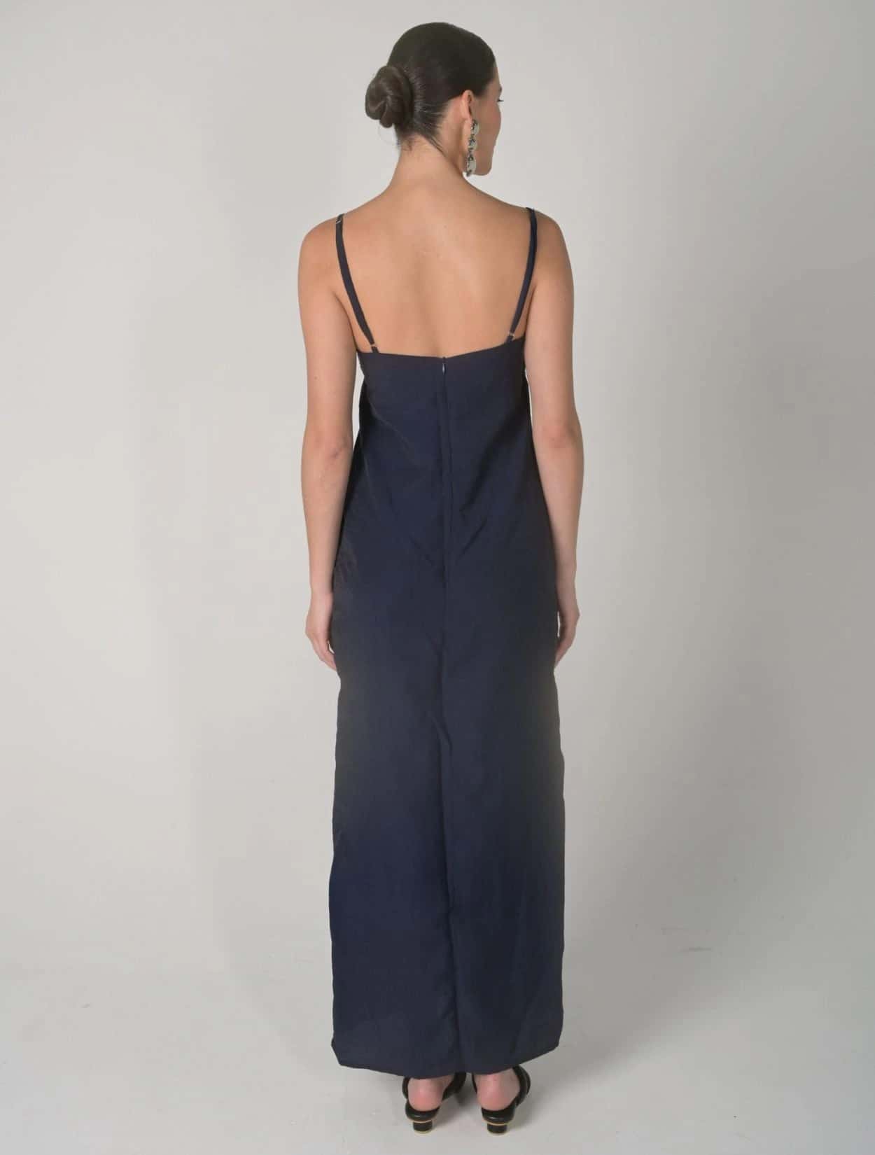 VESTIDO NAVY MAXI - miniatura 2
