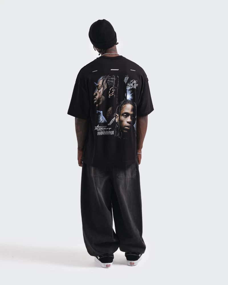 Camiseta Negra Oversize Night Vision - miniatura 7