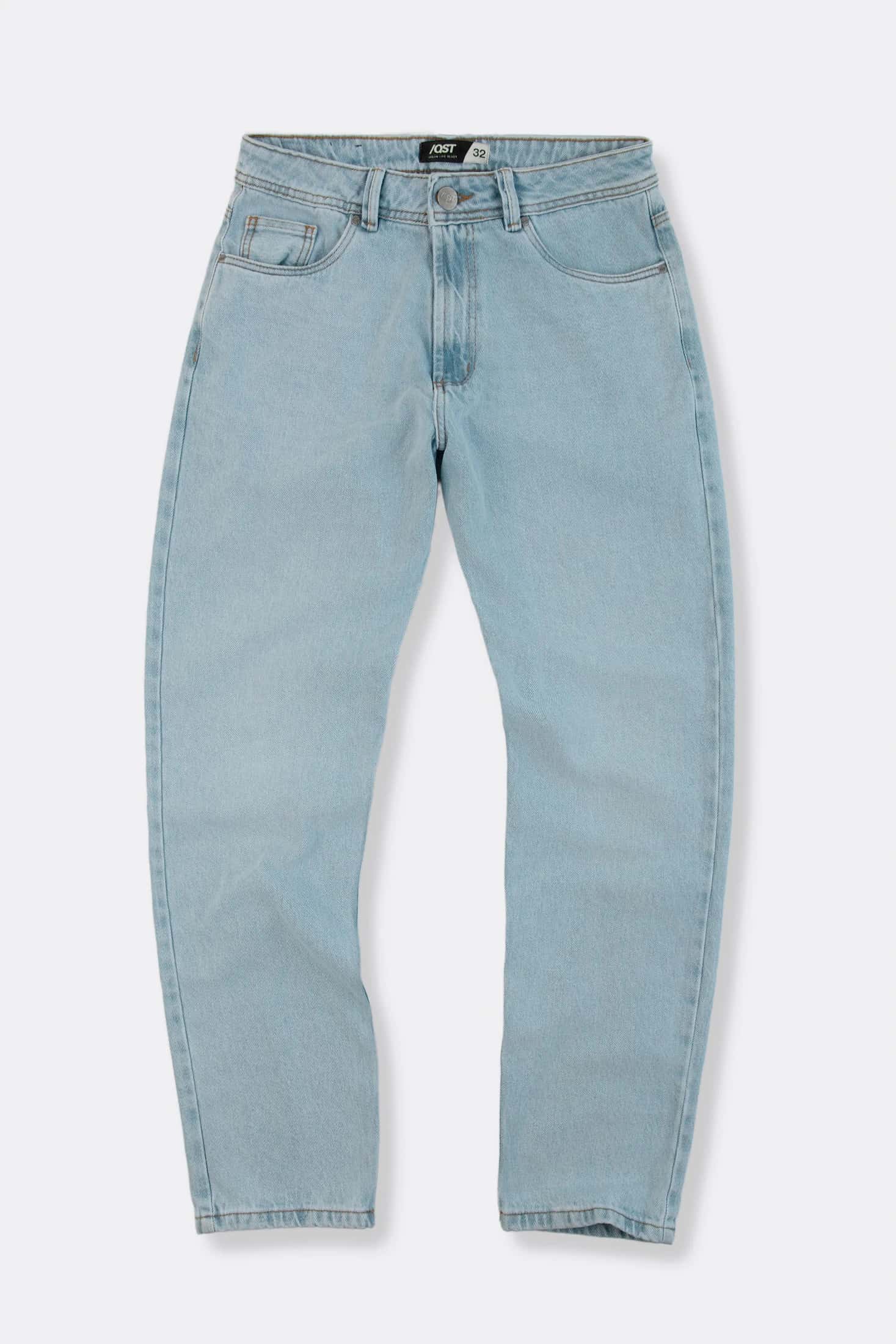 JEAN 5 BOLSILLOS COLOR AZUL CLARO