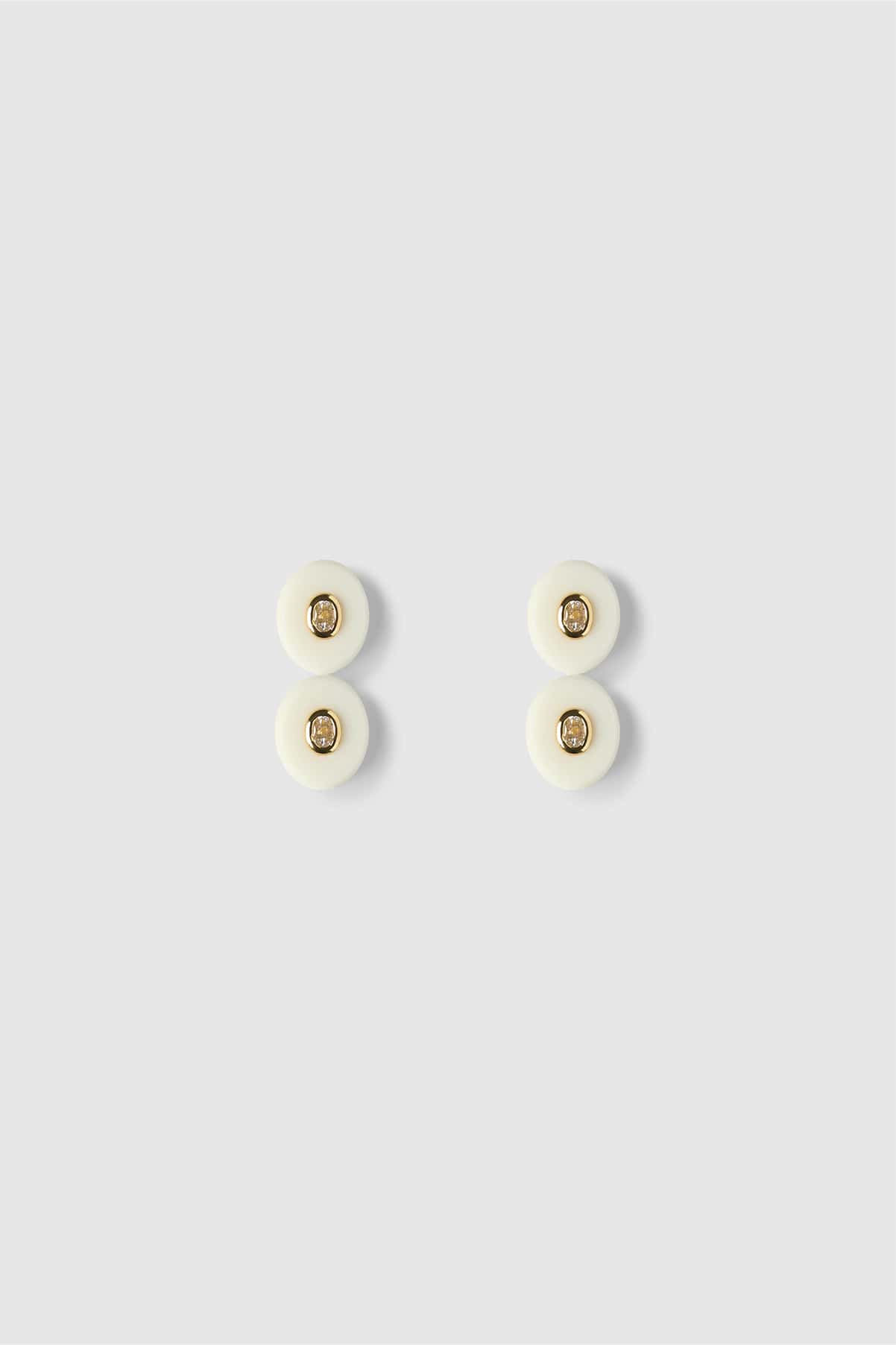 MERINGUE - M EARRINGS + PENDANT