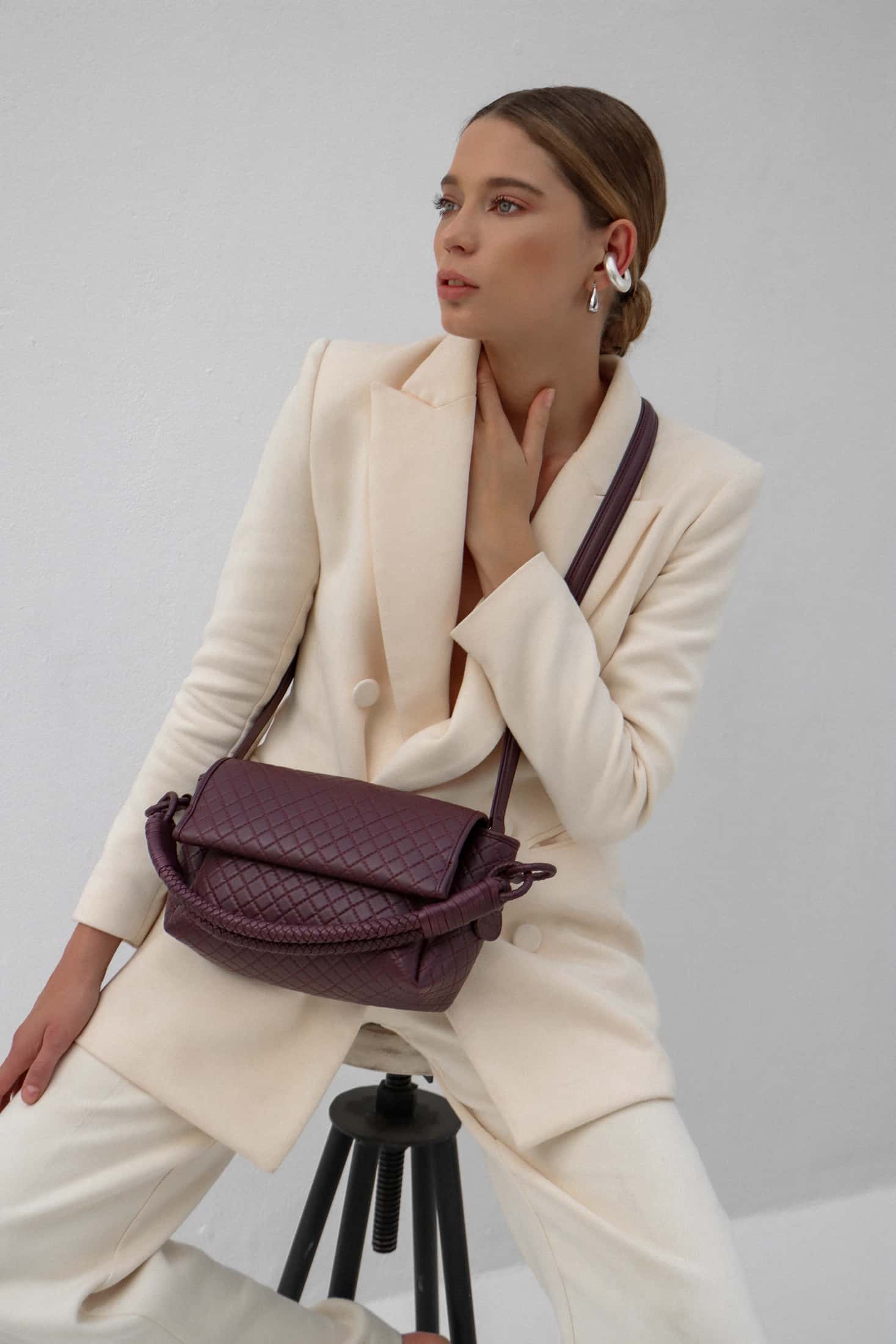 Paddington Bag, Burgundy - miniatura 1