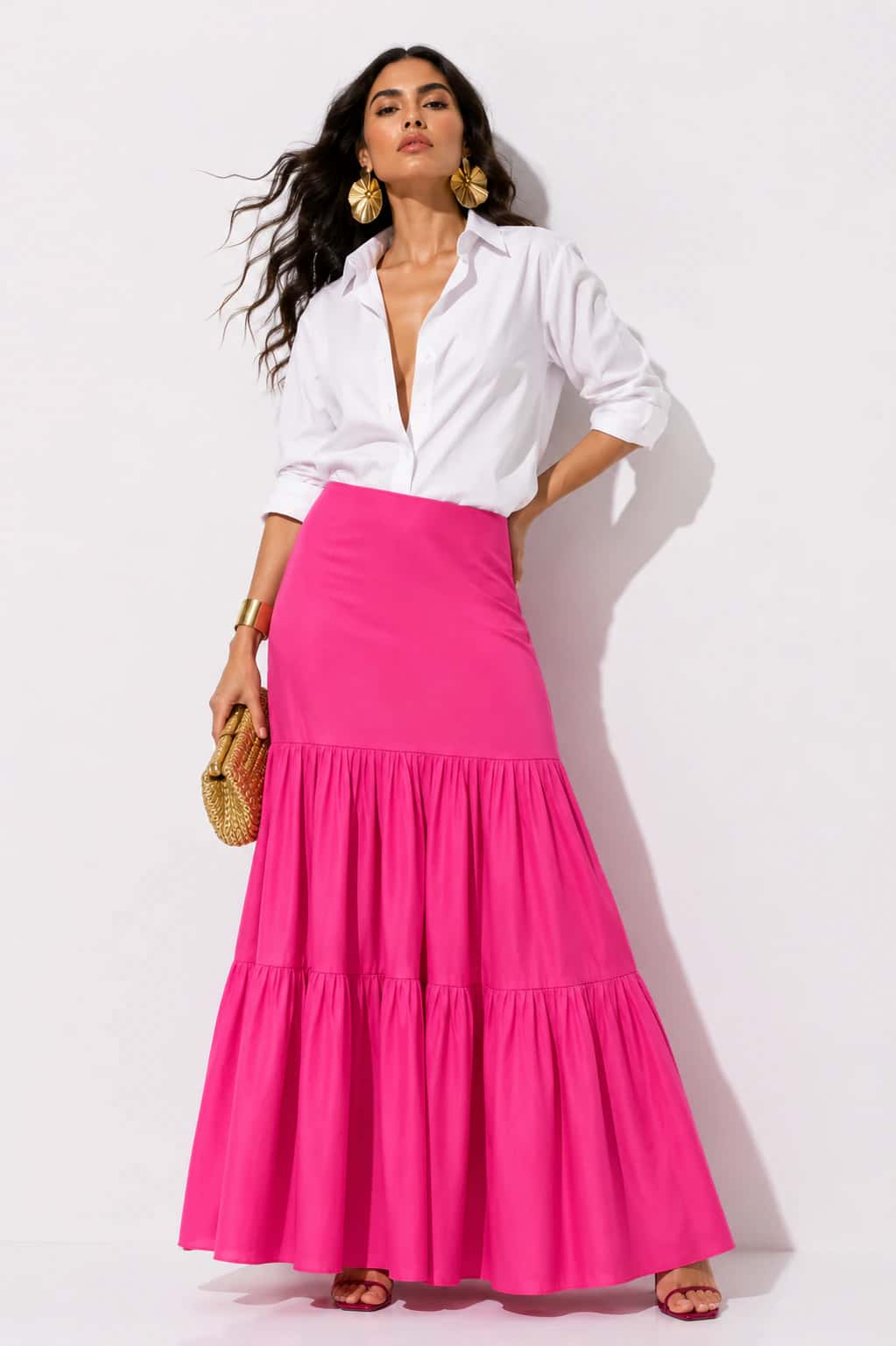 Falda Sashico Fucsia - miniatura 4