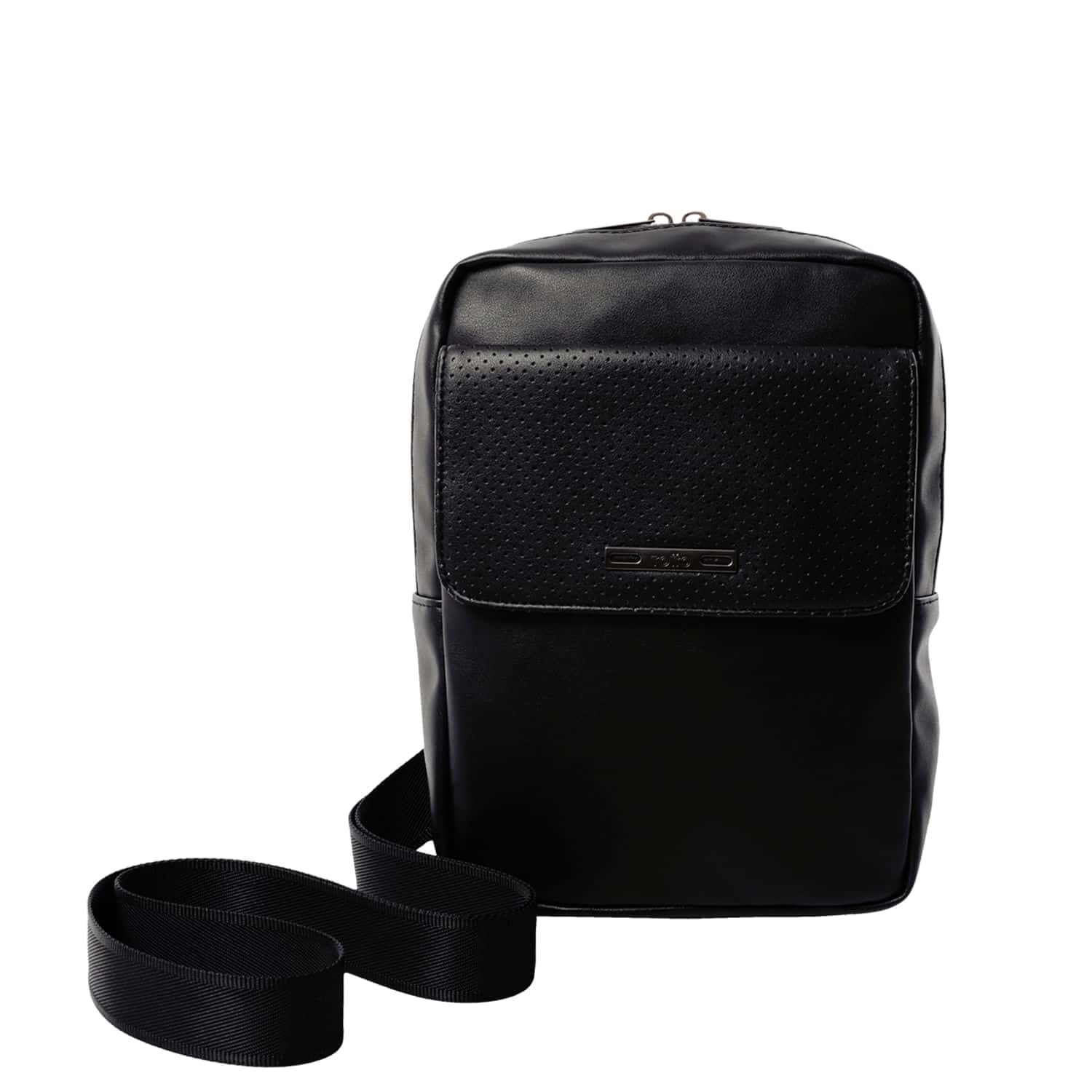 Bolso para Hombre Porta Tableta 10" Salem Mediano Negro