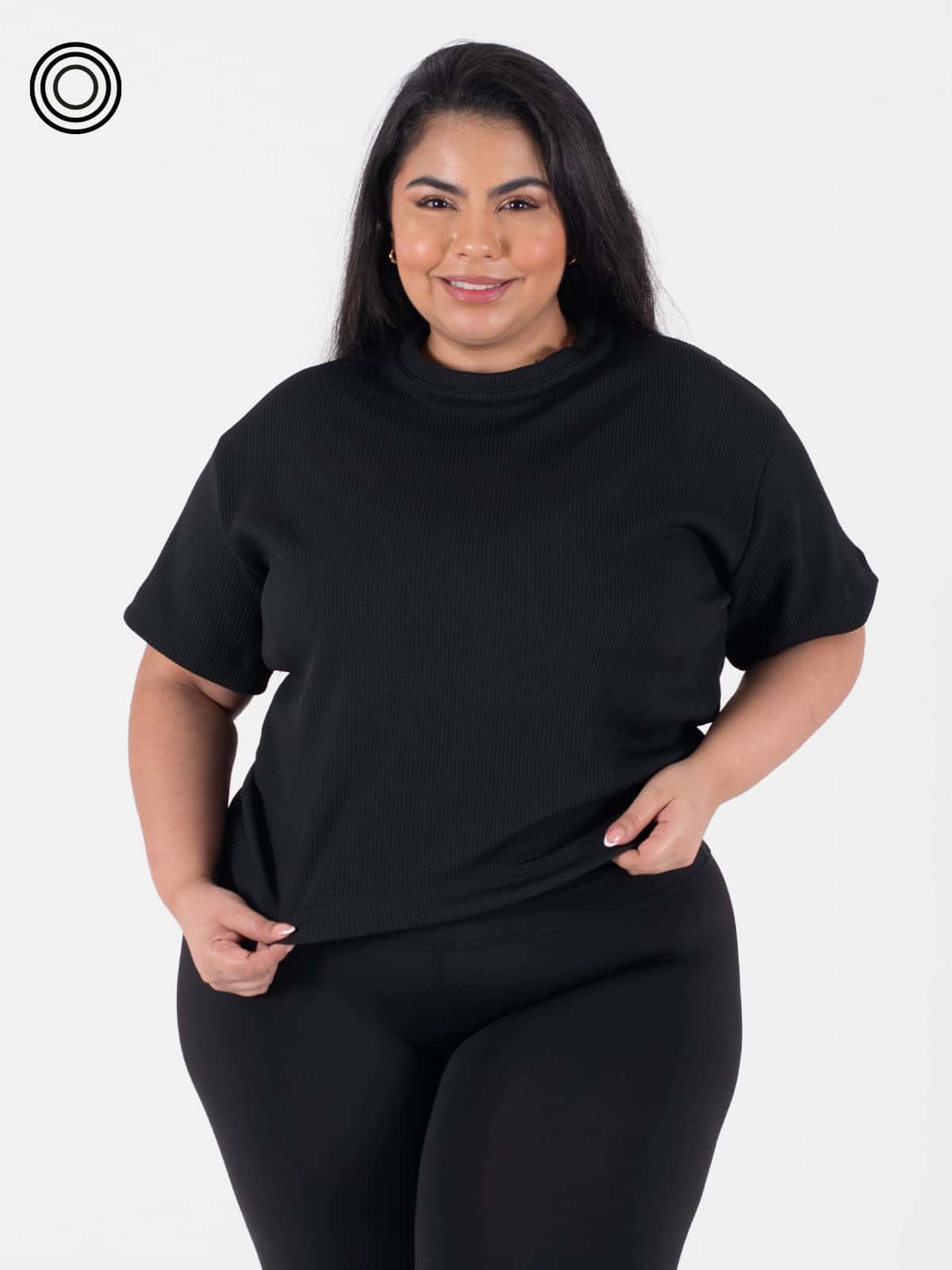 Tulum camiseta atenas negra - miniatura 2