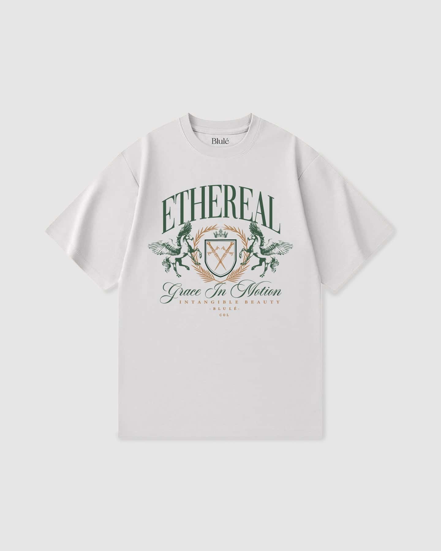Oversized T Shirt Ethereal White