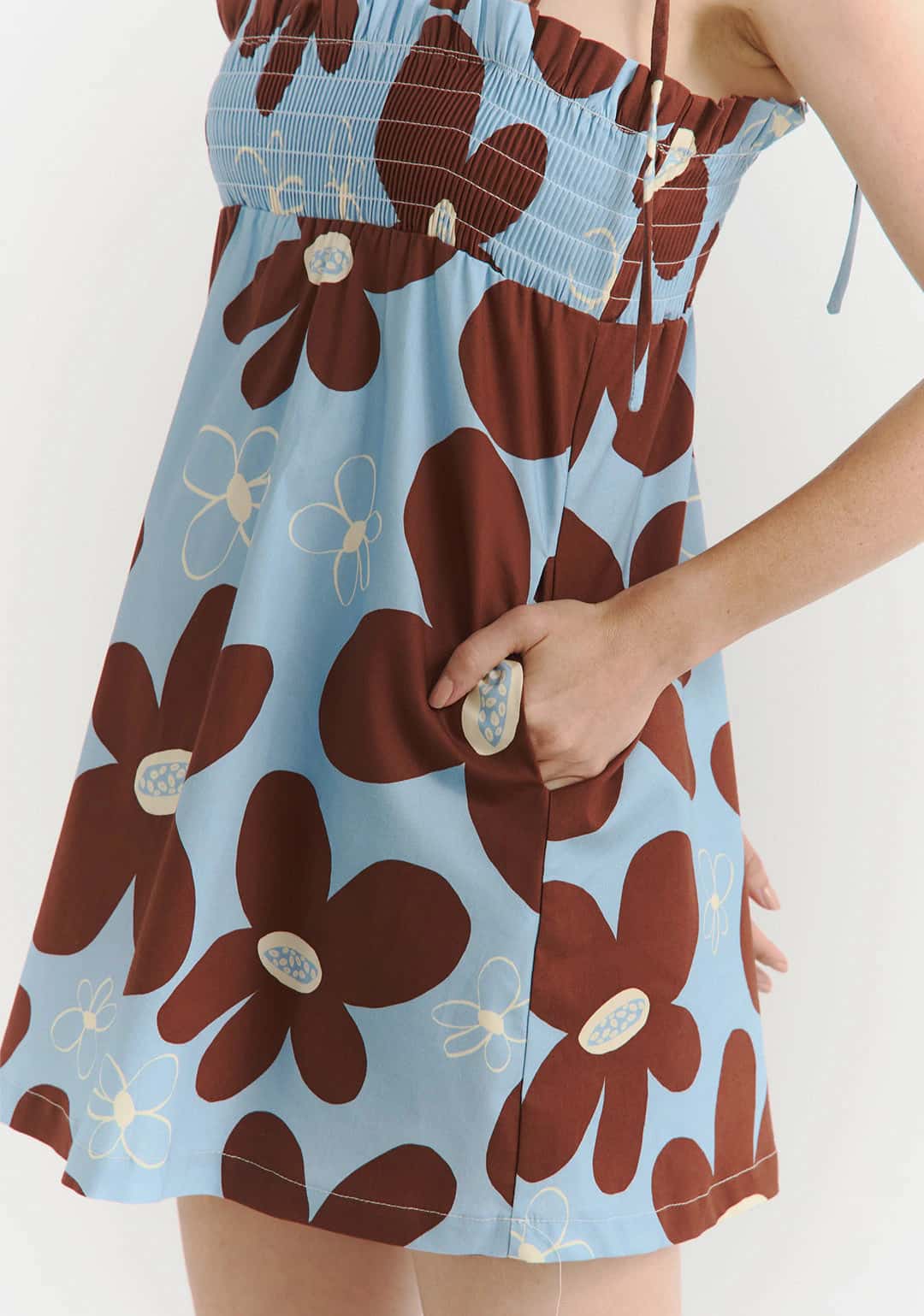 Mini Vestido Daisy Blue - miniatura 2
