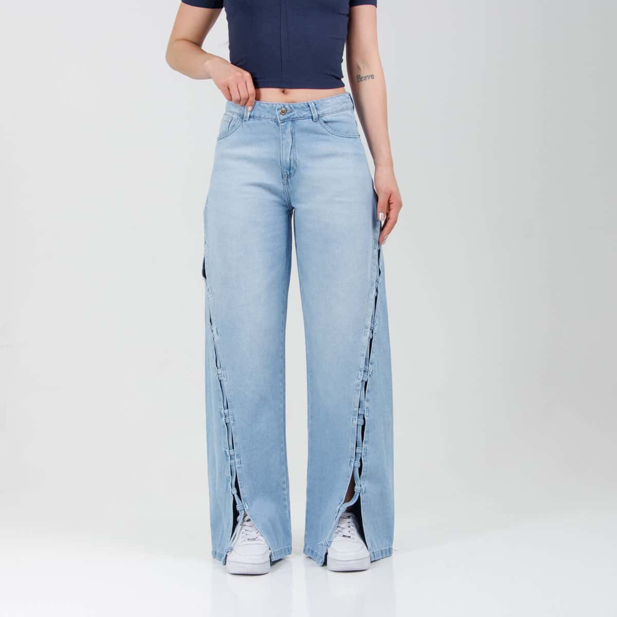 Jean Wide Leg Axspen OX-2977