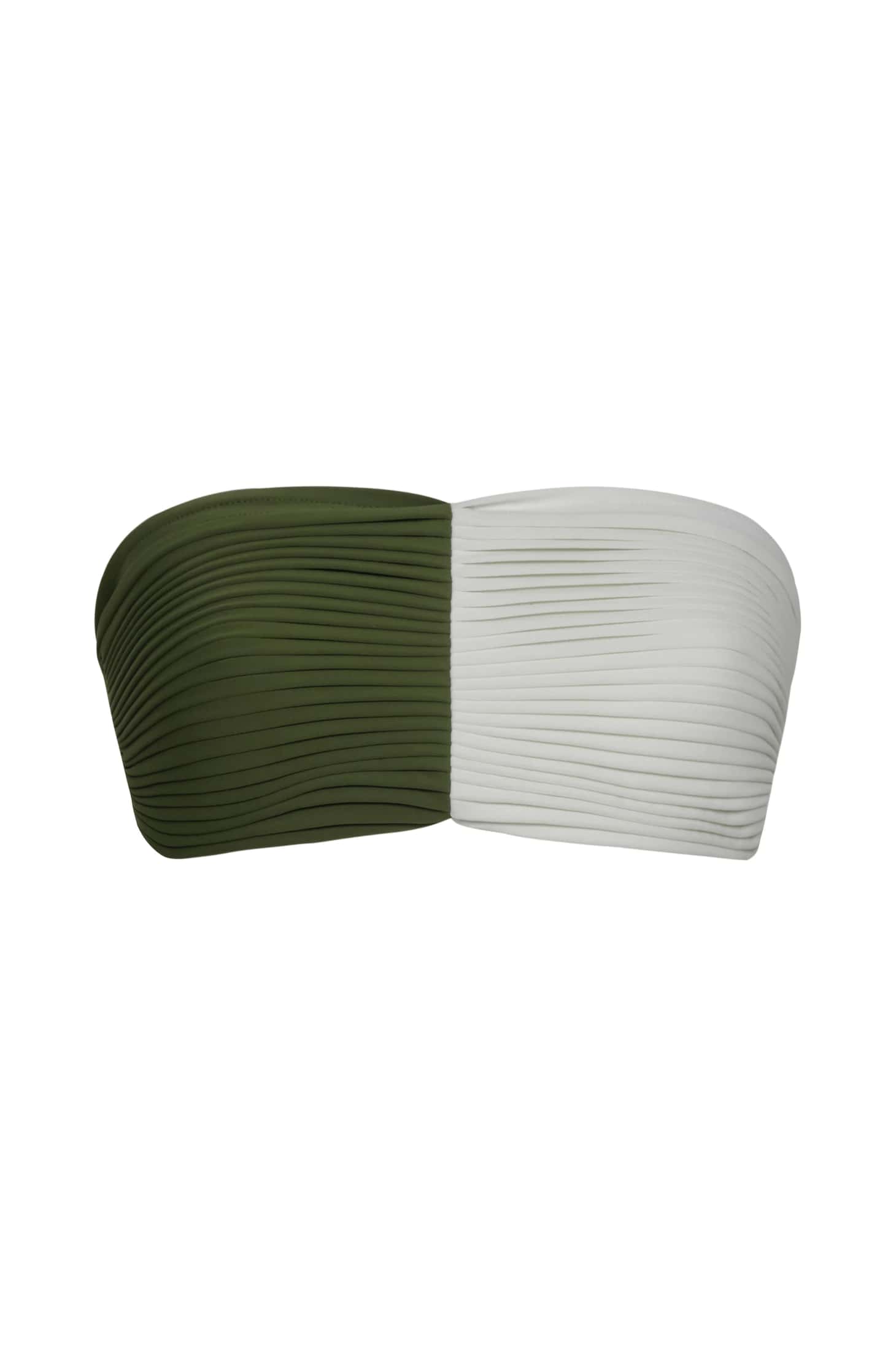Emma Top / Green - Ivory - miniatura 4