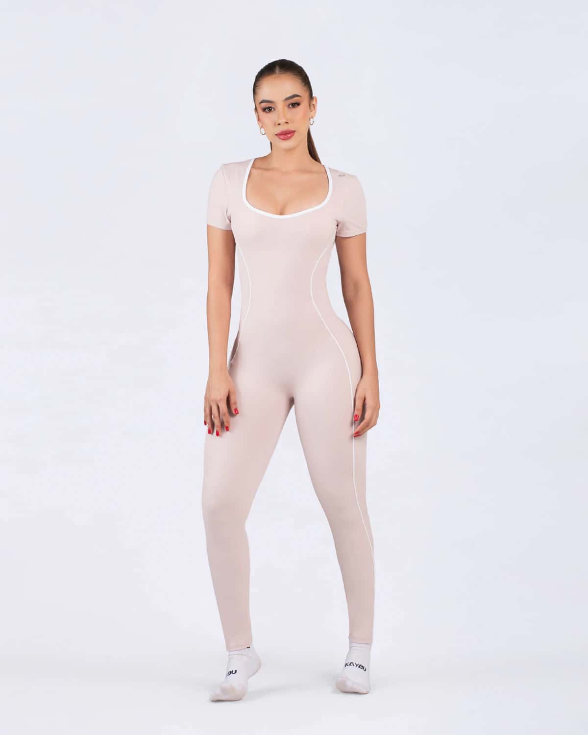 Enterizo Contraste Her Largo┃KAYBU REF.25065