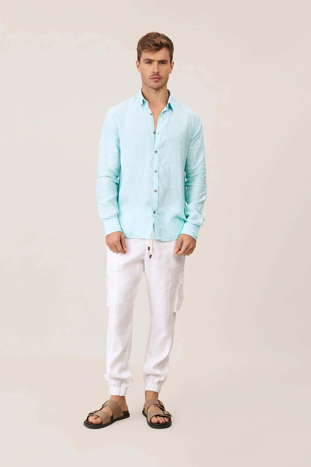 Linen Shirt Basicos Renovados Ondademar Men