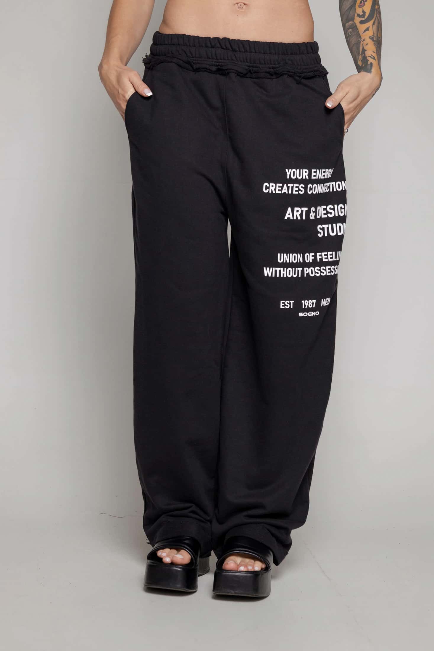 Sudadera Courage Dama Energy-Negro