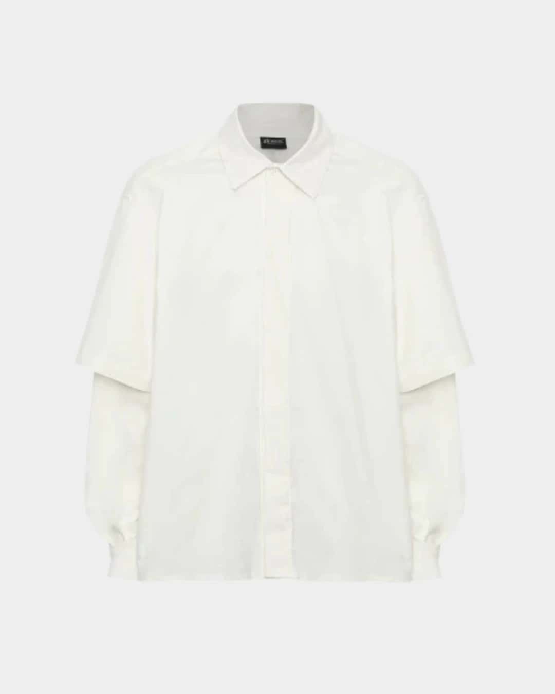 CAMISA DOUBLE SLEEVE CRUDA - miniatura 1