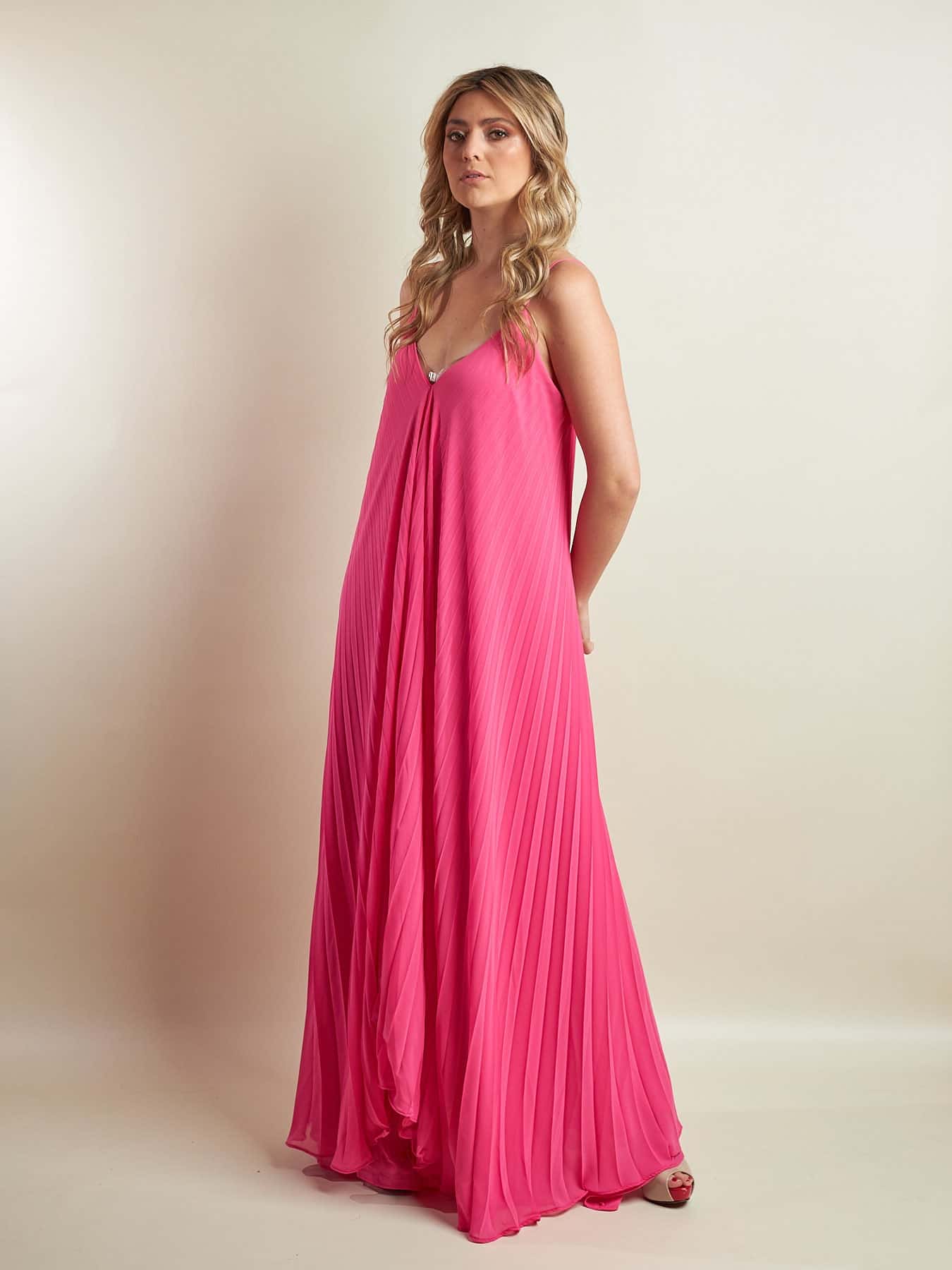 Vestido Suarez Fucsia - miniatura 6