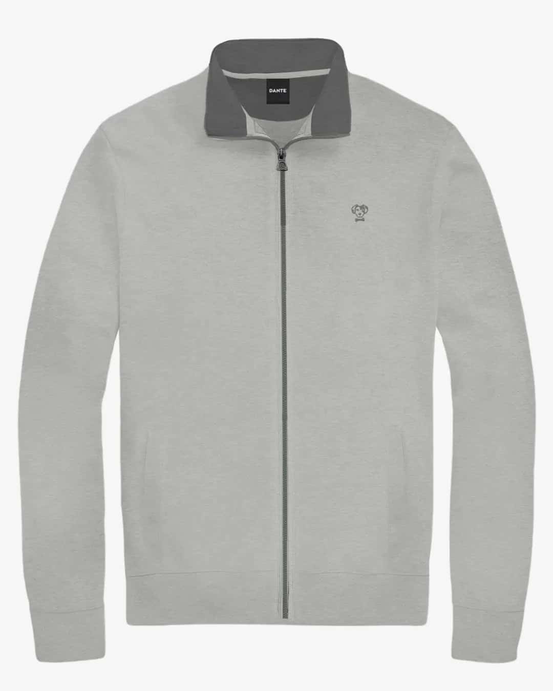 Full-Zip Antimanchas Gris Jaspe - miniatura 5