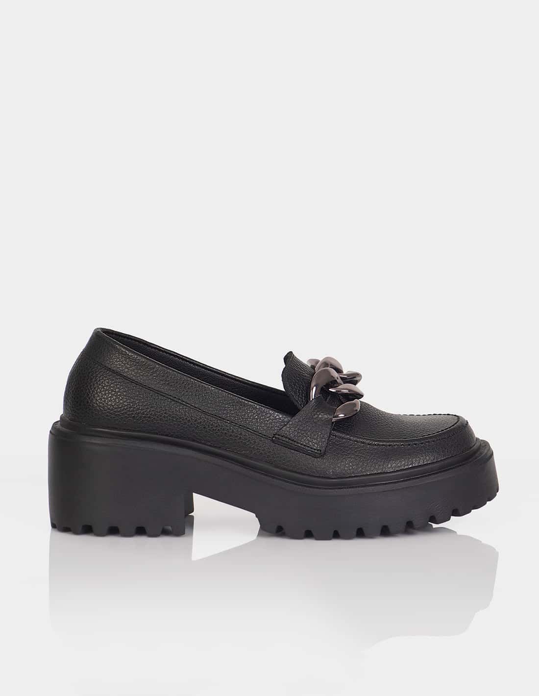 Mocasin Cloe Napa Negro