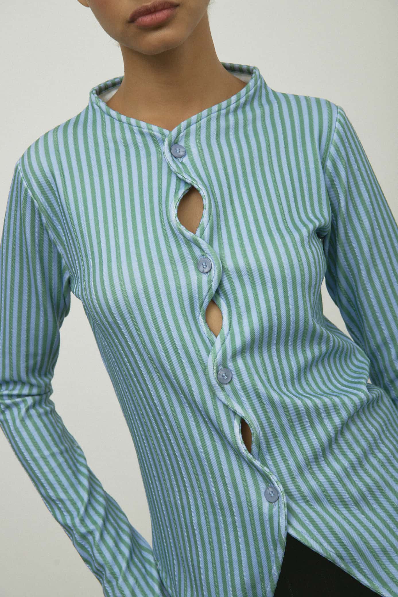 Cardigan Hellen Azul - miniatura 3