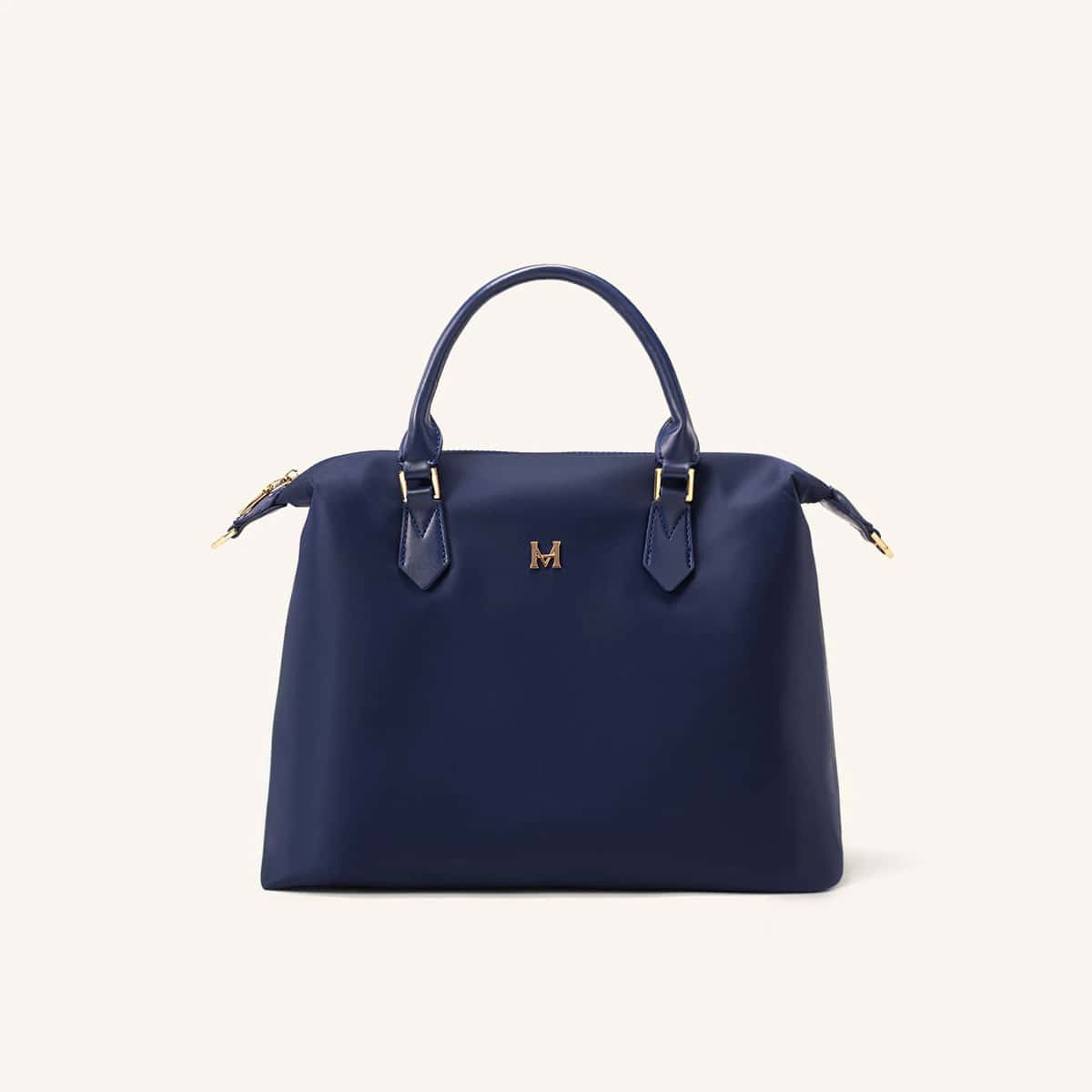 Bolso De Mano Andrea Azul Luna