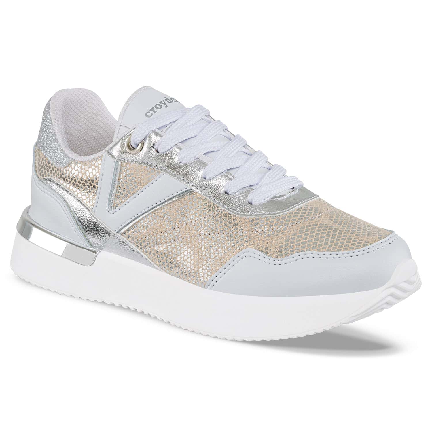 Tenis Urbanos Karli Plata Croydon para Mujer