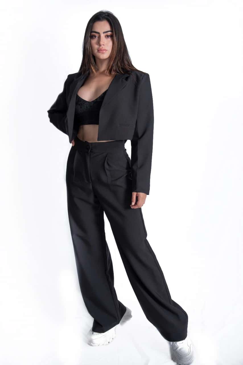 Total Look Daniela negro